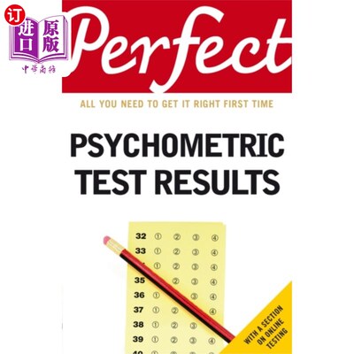 海外直订Perfect Psychometric Test Results 完美的心理测试结果