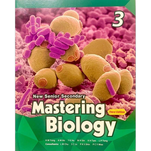 预售 New Senior Secondary Mastering Biology Book 3 新高中掌握生物学第3册 生物学 2020年第3版 附DSE电子温习卡【中商原版】