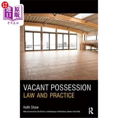 海外直订Vacant Possession 空占有
