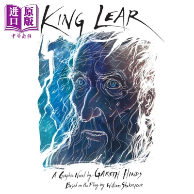 李尔王 青少年图画版 英文原版 King Lear A Graphic Novel Gareth Hinds 莎士比亚经典悲剧改编 图画小说【中商原版】