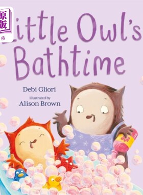 海外直订Little Owl's Bathtime 小猫头鹰的洗澡时间