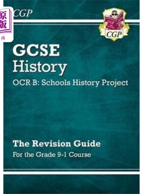 海外直订GCSE History OCR B: Schools History Project Revi... GCSE历史OCR B:学校历史项目修订指南- 9-1年级课程