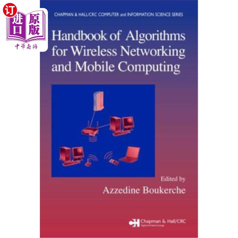 海外直订Handbook of Algorithms for Wireless Networking and Mobile Computing无线和移动计算算法手册