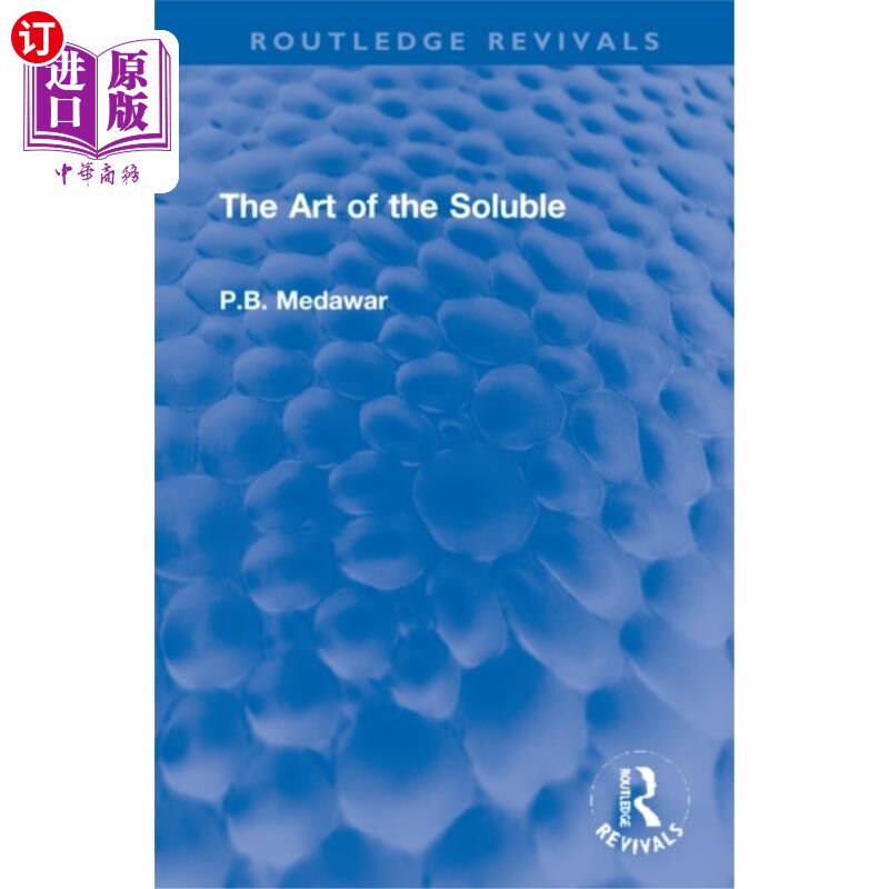 海外直订Art of the Soluble 可溶性的艺术