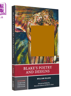 布莱克的诗歌 诺顿文学解读系列 英文原版 Norton Critical Editions Blake’s Poetry and Designs William Blake【中商原版