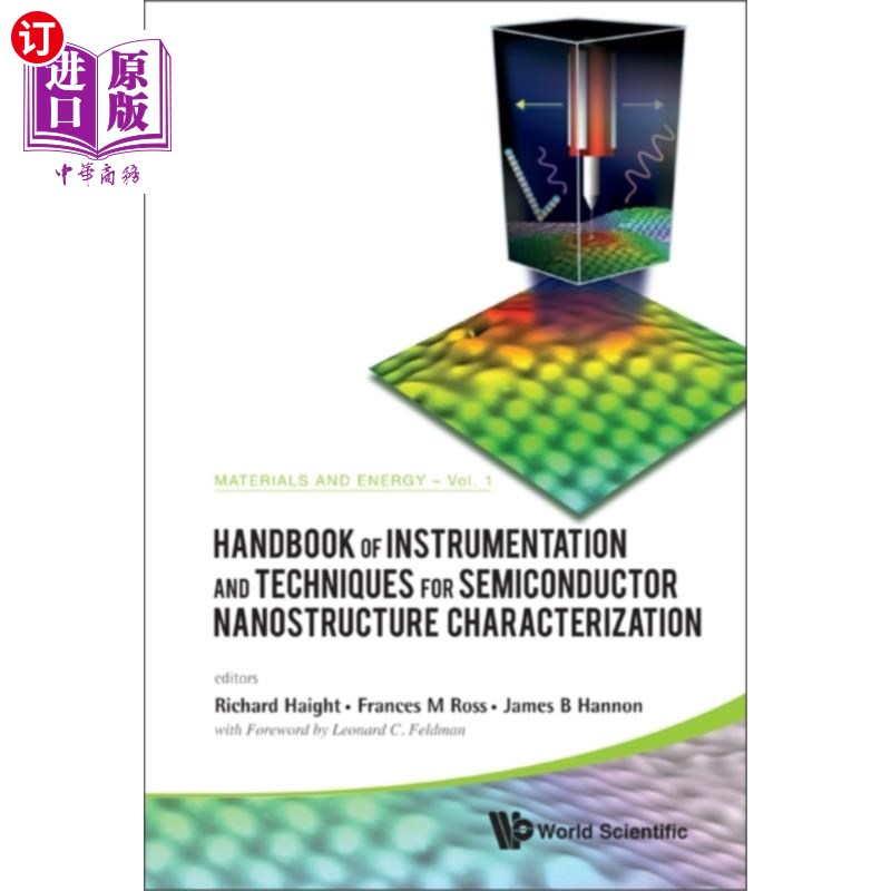 海外直订Handbook of Instrumentation and Techniques for Semiconductor Nanostructure Chara 半导体纳米结构表征仪器和技