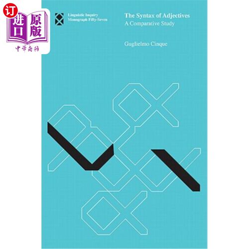 海外直订The Syntax of Adjectives: A Comparative Study 形容词的句法：比较研究