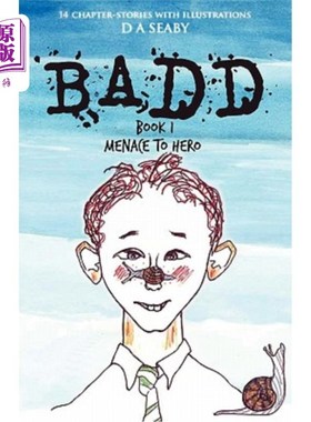 海外直订Badd: Book 1 Menace to Hero 贝德：第一册对英雄的威胁