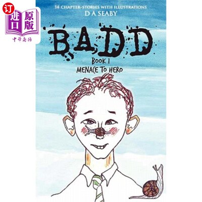海外直订Badd: Book 1 Menace to Hero 贝德：第一册对英雄的威胁