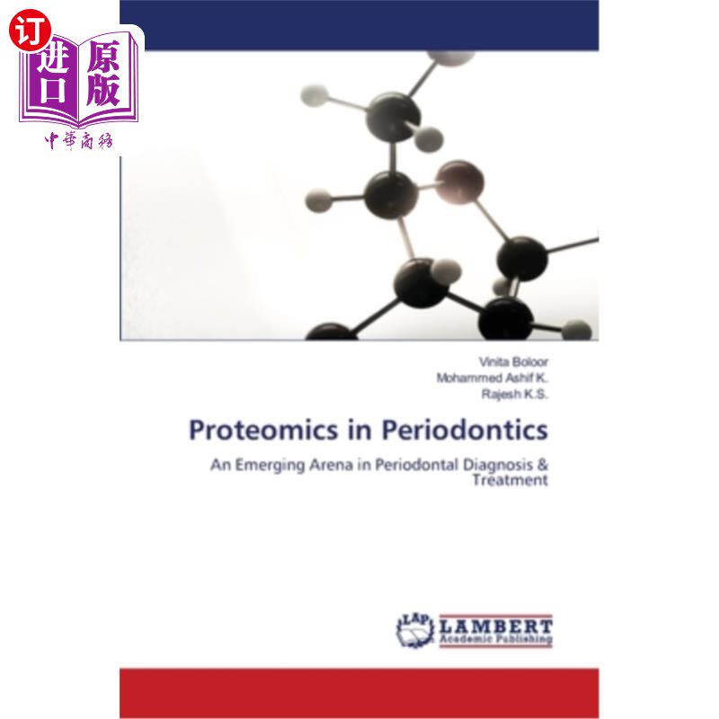 海外直订医药图书Proteomics in Periodontics 牙周病中的蛋白质组学