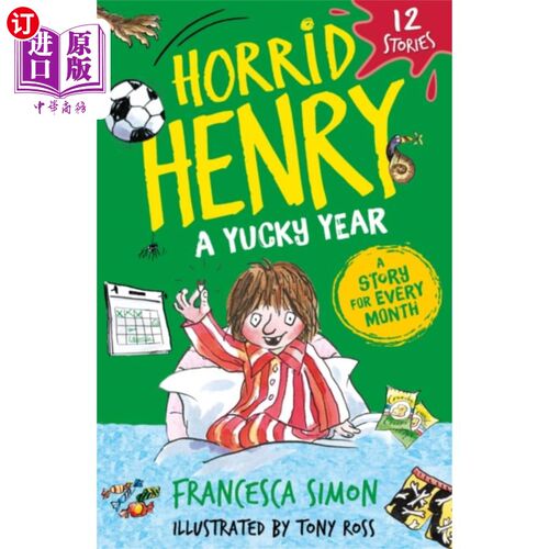 海外直订Horrid Henry: A Yucky Year 可怕的亨利:糟糕的一年