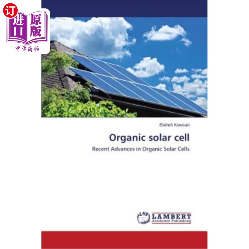 海外直订Organic Solar Cell 有机太阳能电池