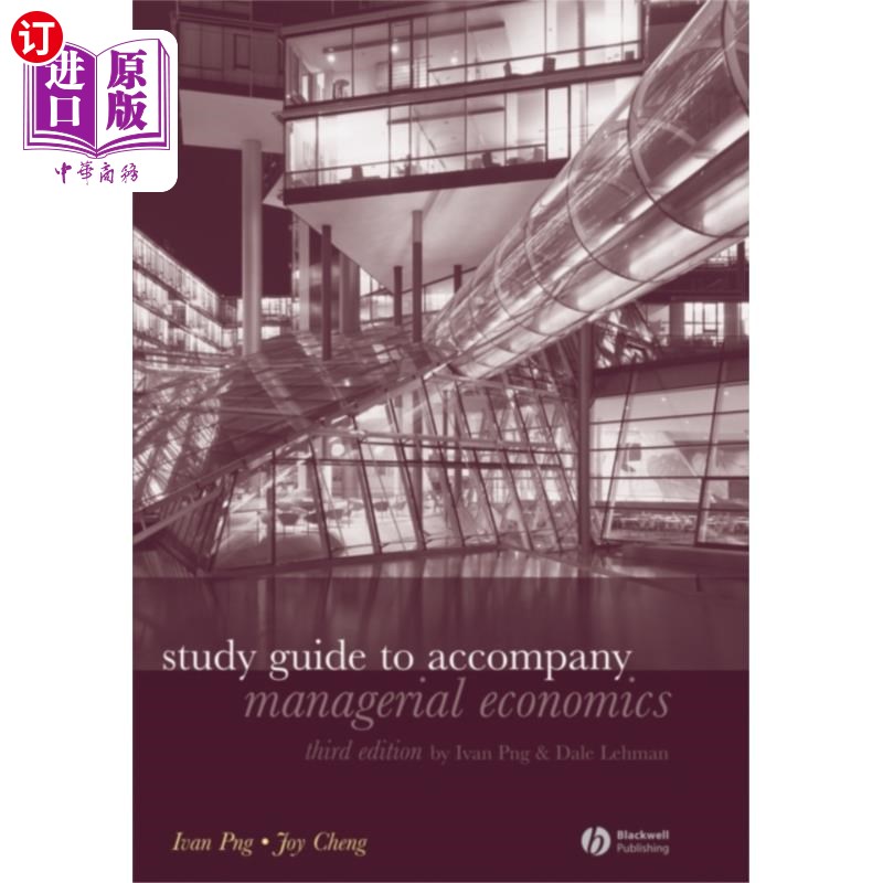 海外直订Managerial Economics Study Guide 3e 伴随管理经济学学习指南