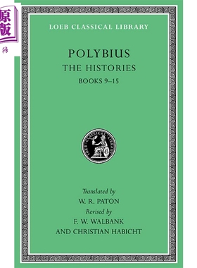 现货 通史 卷3 希腊语-英文双语 波力比阿斯 The Histories Vol IV 英文原版 William Paton Polybius【中商原版】