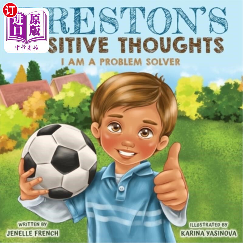 海外直订Preston's Positive Thoughts: I Am a Problem Solver Series 普雷斯顿的积极思想：我是一个问题解决者系列