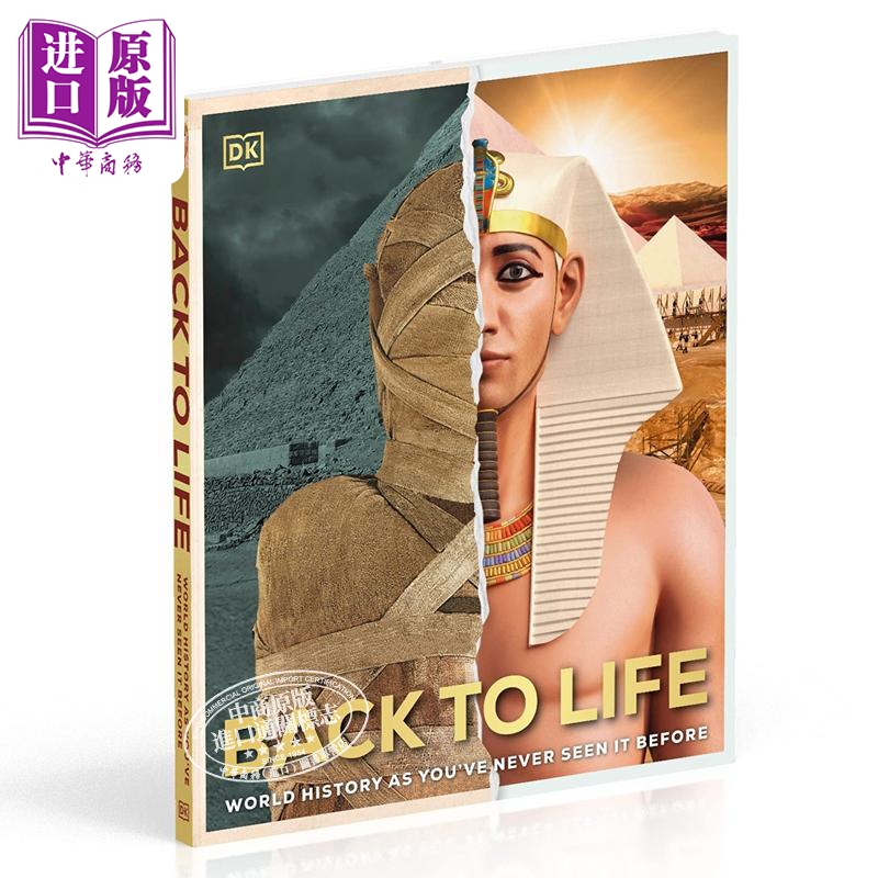 现货回到生活你从未见过的世界历史英文原版 Back to Life DK历史与考古世界通史科学百科科普【中商原版】