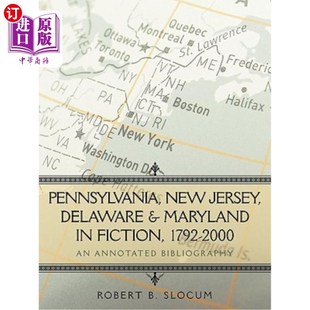 Fiction New Delaware 小说中 新泽西 海外直订Pennsylvania Annotate Maryland Jersey 2000 1792 宾夕法尼亚