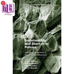 海外直订Sustainability and Short-term Policies 可持续性和短期政策