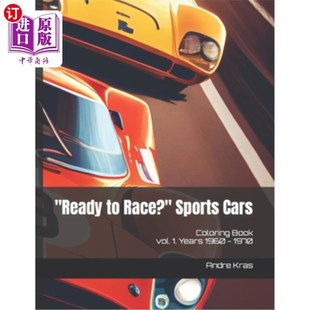 Years vol. 海外直订Ready 1960 第1卷 Sports 准备好比赛了吗?跑车 Race? 1970年 Cars 1970