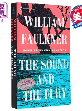 喧哗与骚动 福克纳 康普生家族 开创性小说 The Sound and the Fury 英文原版 William Faulkner【中商原版】