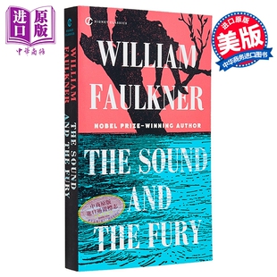 喧哗与骚动 福克纳 康普生家族 开创性小说 The Sound and the Fury 英文原版 William Faulkner【中商原版】
