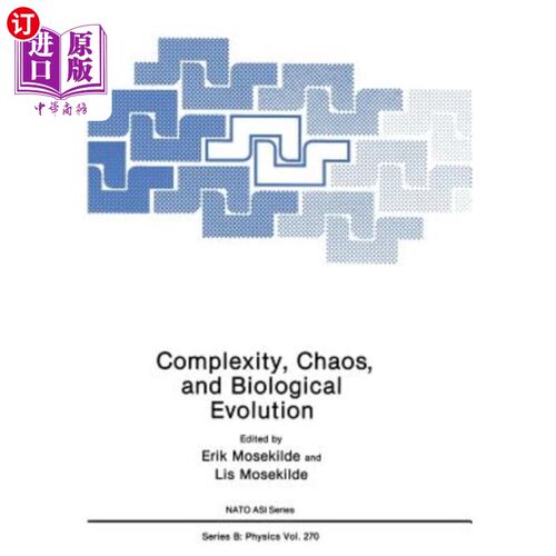 海外直订Complexity, Chaos, and Biological Evolution 复杂性、混沌与生物进化