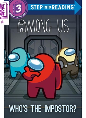 预售 兰登阅读进阶3级 谁是我们中的冒名顶替者 Step Into Reading L3 Among Us Sir #1 英文原版 儿童分级阅读 进口书【中商原版?