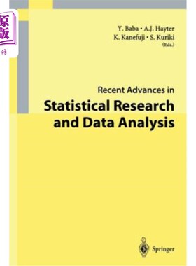 海外直订Recent Advances in Statistical Research and Data Analysis 统计研究与数据分析最新进展“，