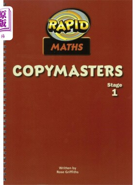 海外直订Rapid Maths: Stage 1 Photocopy Masters 快速数学:第一阶段影印大师