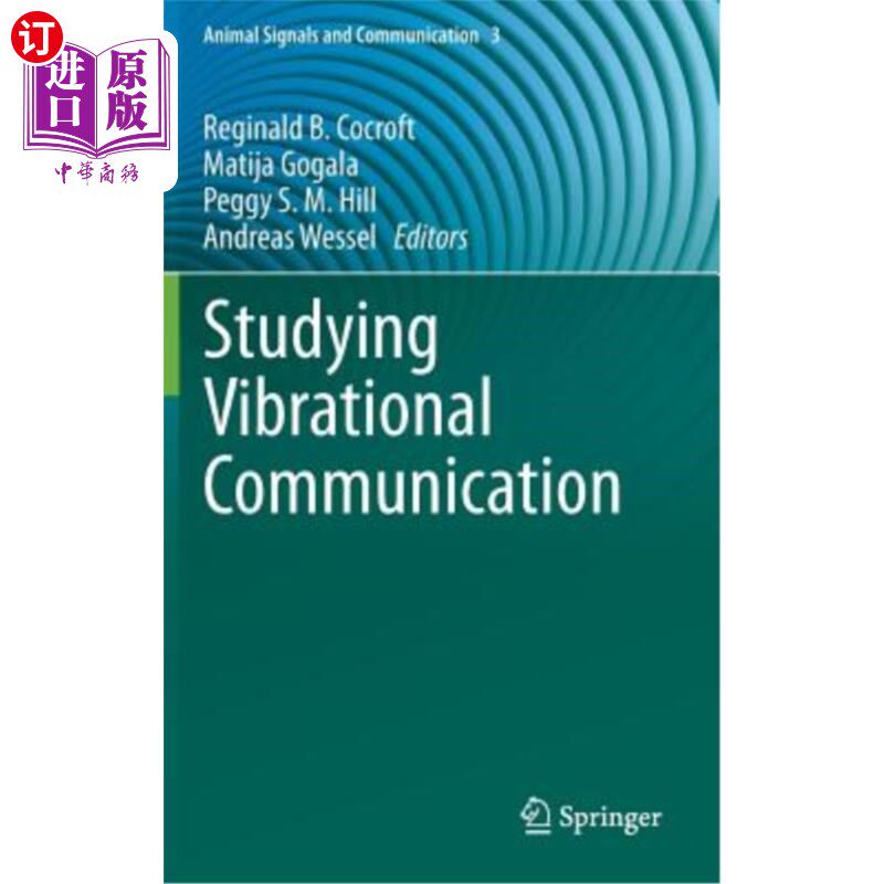 海外直订Studying Vibrational Communication 研究振动的沟通