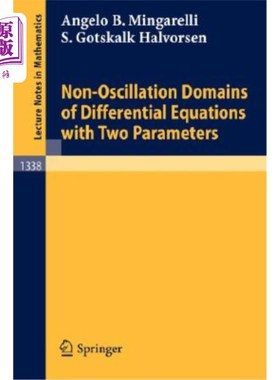 海外直订Non-Oscillation Domains of Differential Equations with Two Parameters 双参数微分方程的非振动域