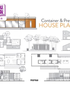 海外直订Container & Prefab House Plans 集装箱和预制房屋平面图