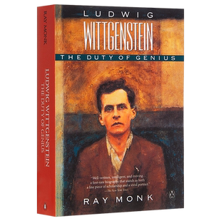 维特根斯坦传 天才之为责任 英文原版 Ludwig Wittgenstein 人物传记 Ray Monk【中商原版】