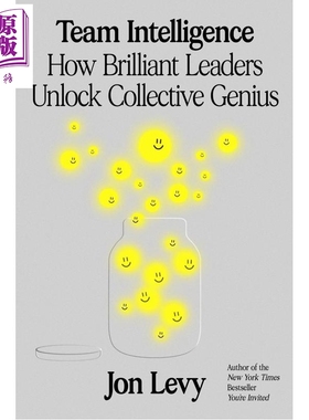 团队智慧 企业管理 技能指南 Team Intelligence 英文原版 Jon Levy【中商原版】