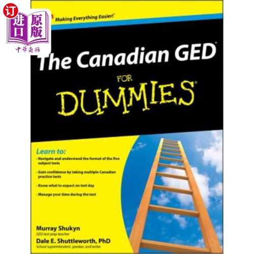 海外直订The Canadian GED for Dummies 加拿大傻瓜GED考试