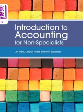 海外直订Introduction to Accounting for Non-Specialists 非专业人员会计入门