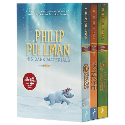 黑暗物质三部曲 英文原版 His Dark Materials Trilogy 科幻奇幻小说 Philip Pullman 黄金罗盘【中商原版】