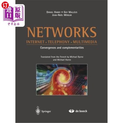 海外直订Networks: Internet - Telephony - Multimedia ：互联网-电话-多媒体