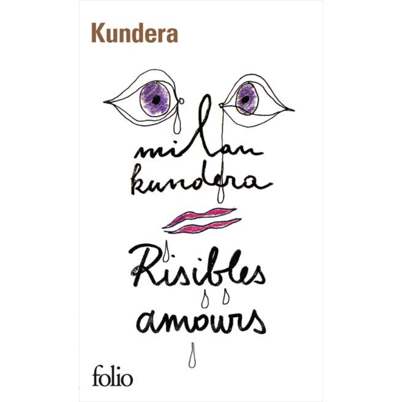 米兰 昆德拉 好笑的爱 法文原版 Risibles amours Milan Kundera 卡夫卡文学奖得主【中商原版】 - 白底图