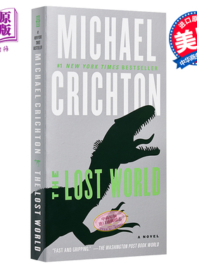 失落的世界 英文原版 The Lost World Jurassic Park 2 侏罗纪公园2 迈克尔·克莱顿 MichaelCrichton 恐龙 豆瓣高分【中商原