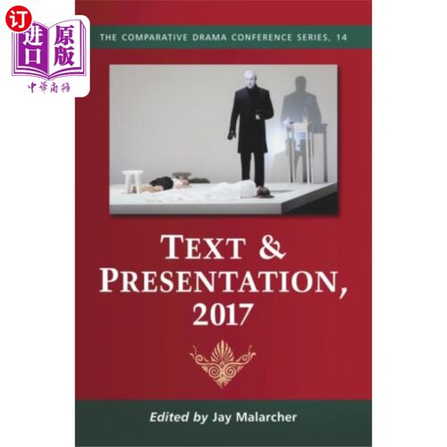 海外直订Text & Presentation, 2017 文本与演示，2017