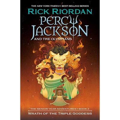 波西杰克逊与奥林匹斯英雄系列 波塞冬的愤怒 Percy Jackson Wrath of the Triple Goddess 英文原版 Rick Riordan 中商原版
