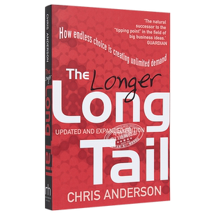 长尾理论 英文原版 较长的长尾 如何无尽的选择 英文版  The Long Tail 经济金融 经管书籍 市场营销 二八定律 Chris Anderso