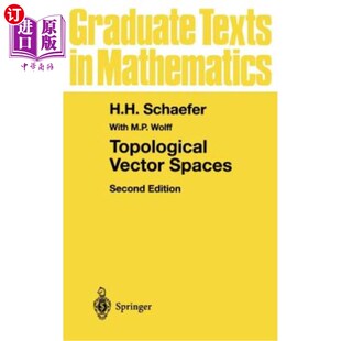 拓扑向量空间 Spaces 海外直订Topological Vector