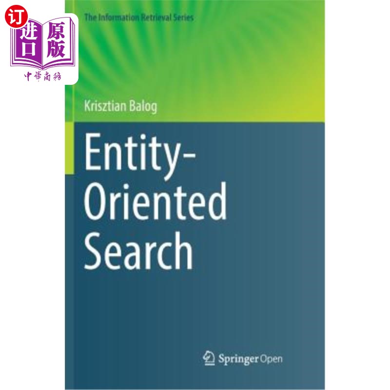 海外直订Entity-Oriented Search面向实体的搜索