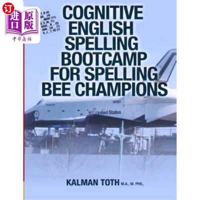 海外直订Cognitive English Spelling Bootcamp For Spelling Bee Champions 拼写比赛冠军认知英语拼写训练营