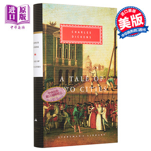雾都孤儿作者 双城记 Classics 狄更斯 预售 Dickens Tale Library Cities 中商原版 Everyman Two Charles 英文原版