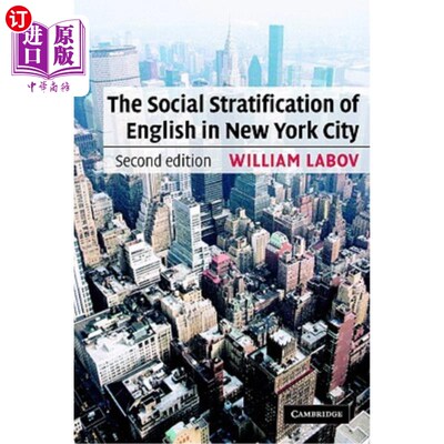 海外直订The Social Stratification of English in New York City 纽约市英语的社会分层
