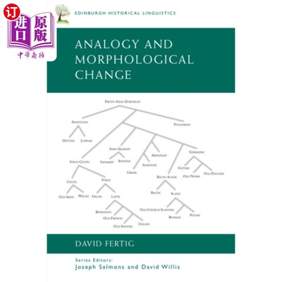 海外直订Analogy and Morphological Change 类比与形态变化
