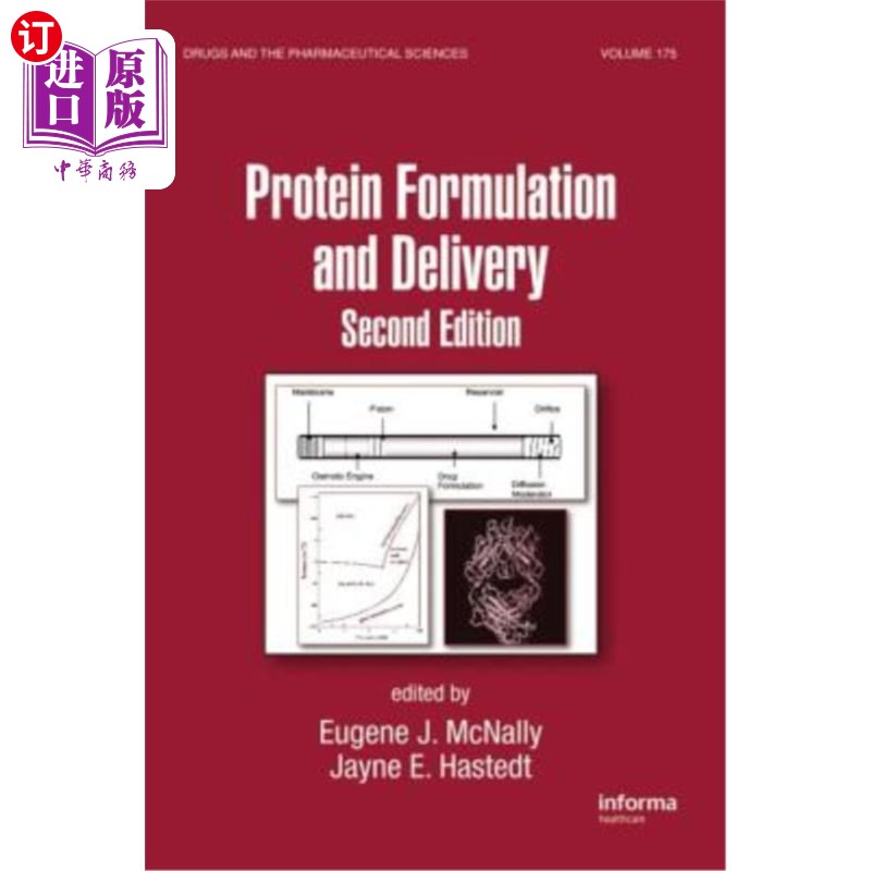 海外直订医药图书Protein Formulation and Delivery 蛋白质配方及输送